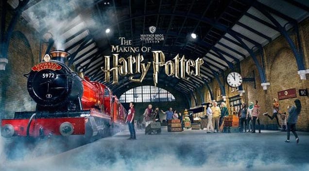 Harry Potter Studio en un viaje de estudios a Londres
